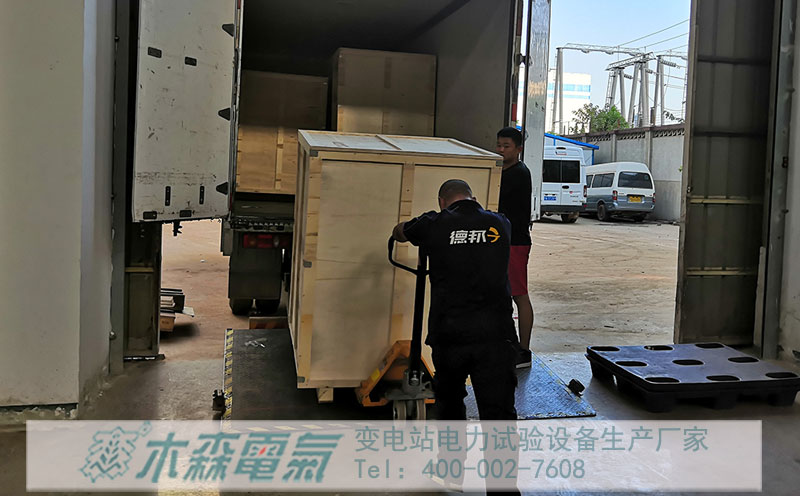 1250kVA/500kV諧振驗(yàn)收發(fā)貨非洲吉布提